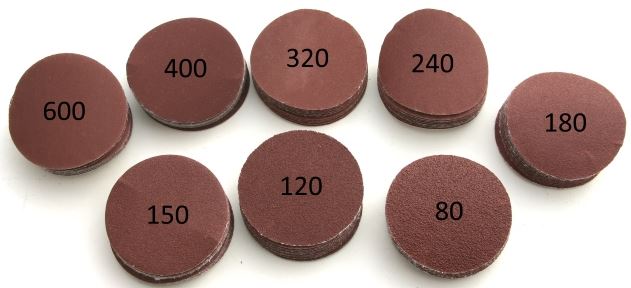 Sanding Discs - 50mm 75mm and 125mm – Pop's Shed