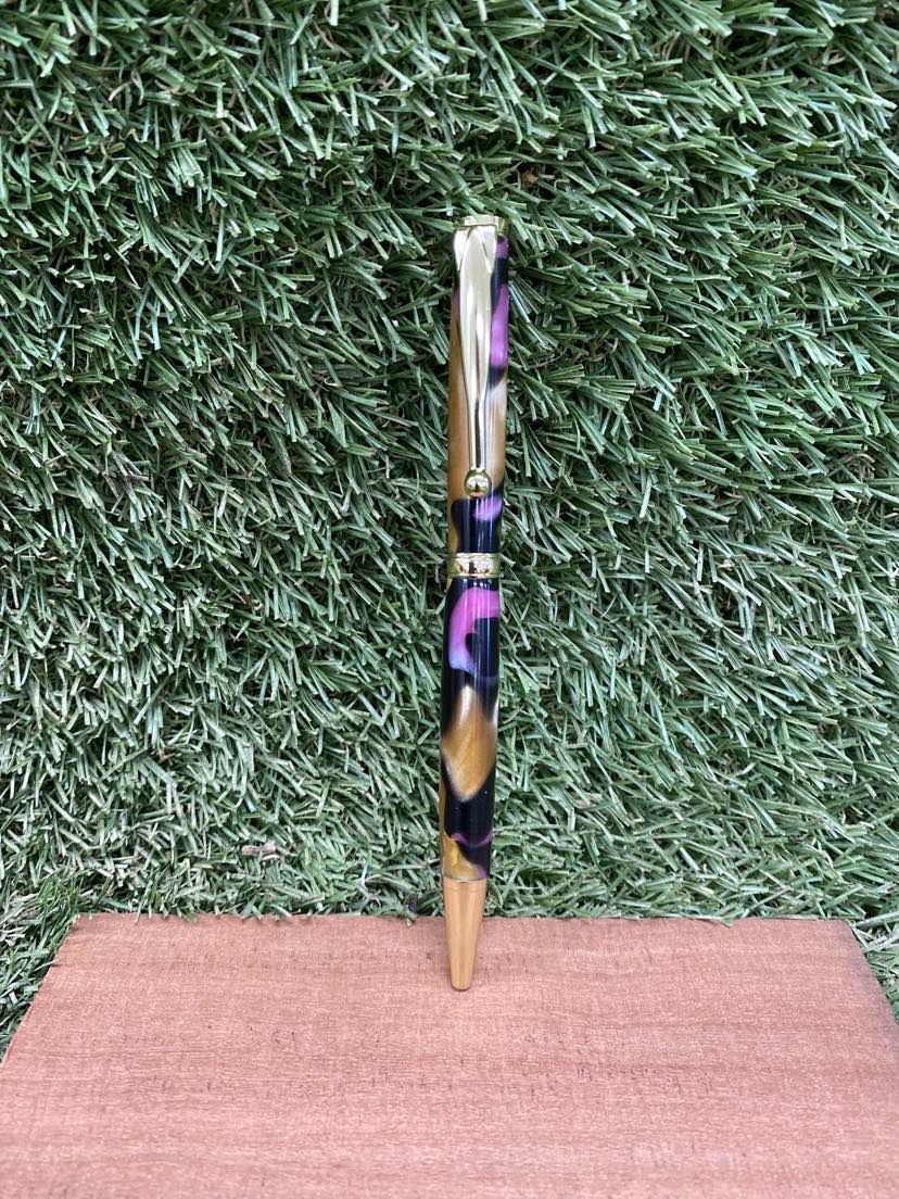 Funky Slimline Pen Gold