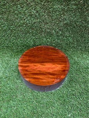 Figured Rose Mahogany Bowl Blank 220 x 65mm