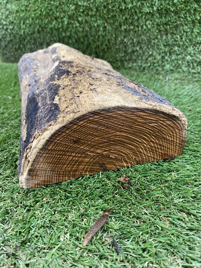 English Elm Spindle 330 x 170 x 70mm