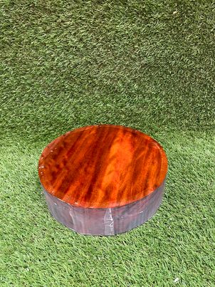 Figured Rose Mahogany Bowl Blank 220 x 65mm
