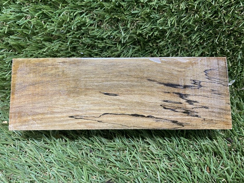 Blackheart Sassafras Stabilised Knife Scale 150 x 50 x 30mm