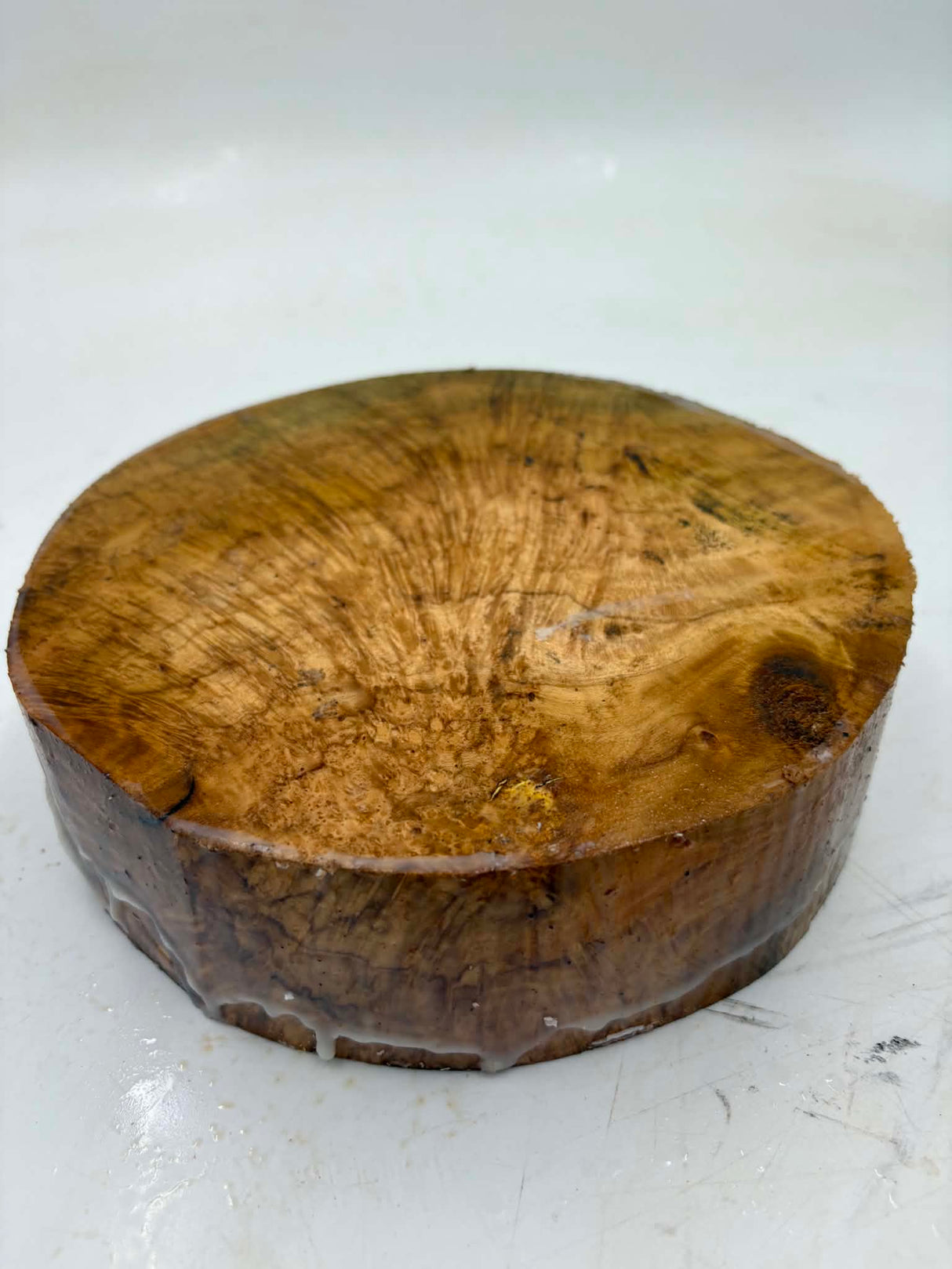 Musk Burl Bowl Blank 200 x 60mm