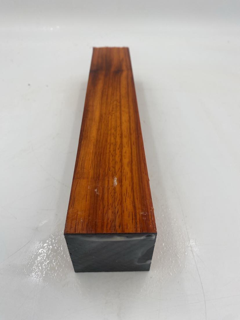 African Padauk Spindle 250 x 50 x 50mm