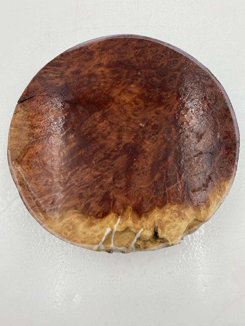 Red Mallee Burl Bowl Blank 260 x 60mm