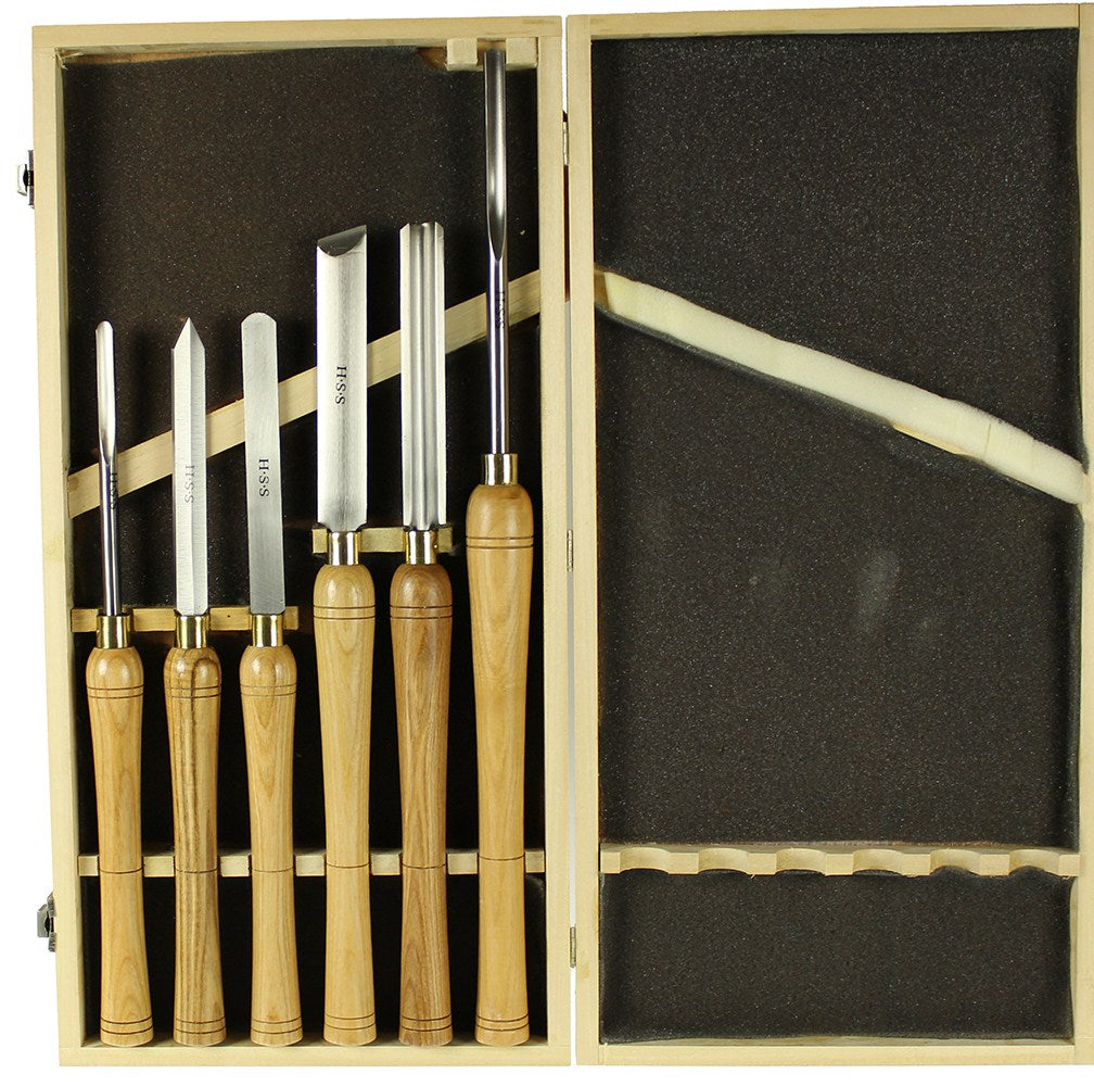 Baladonia Woodturning Chisel Set of 6 Standard