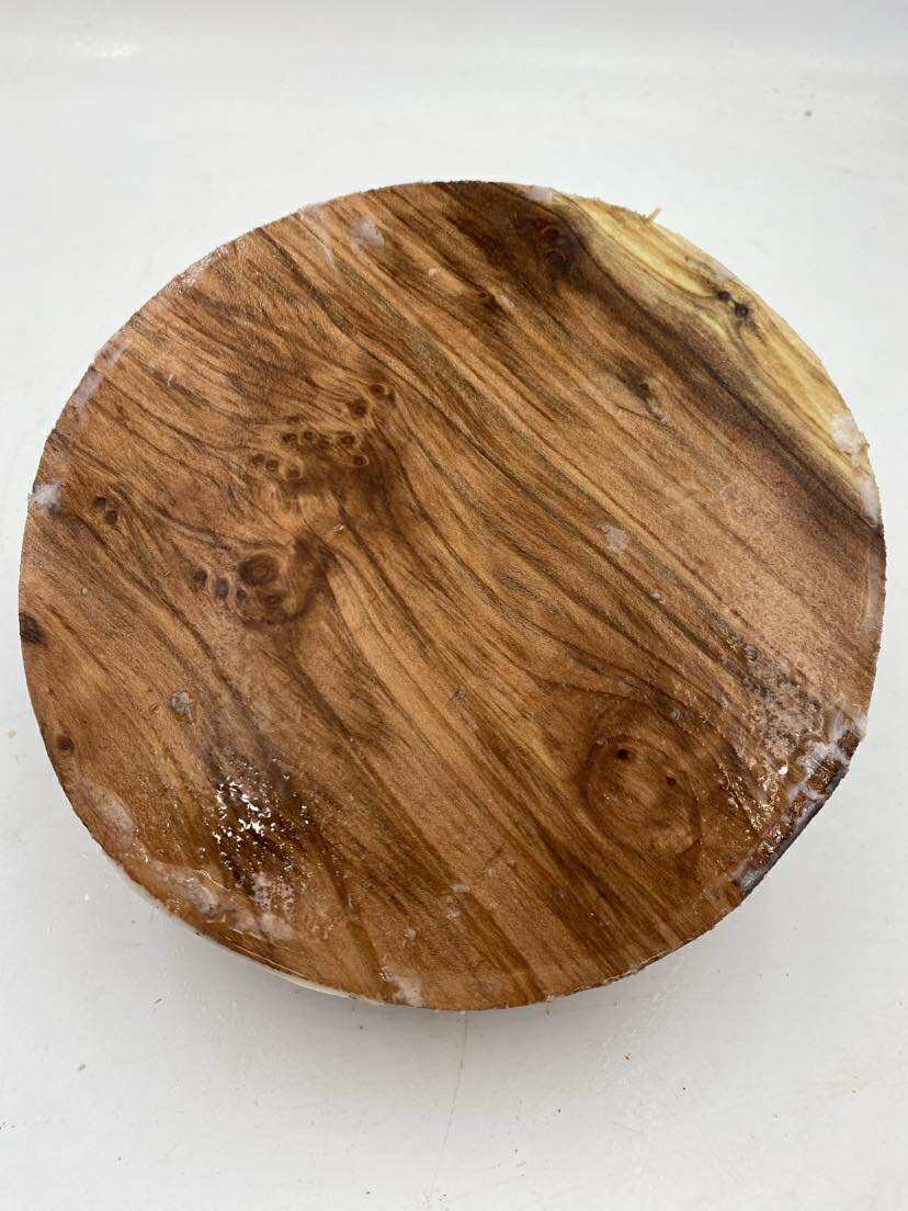Californian Redwood with Birdseye Bowl Blank 200 x 50mm