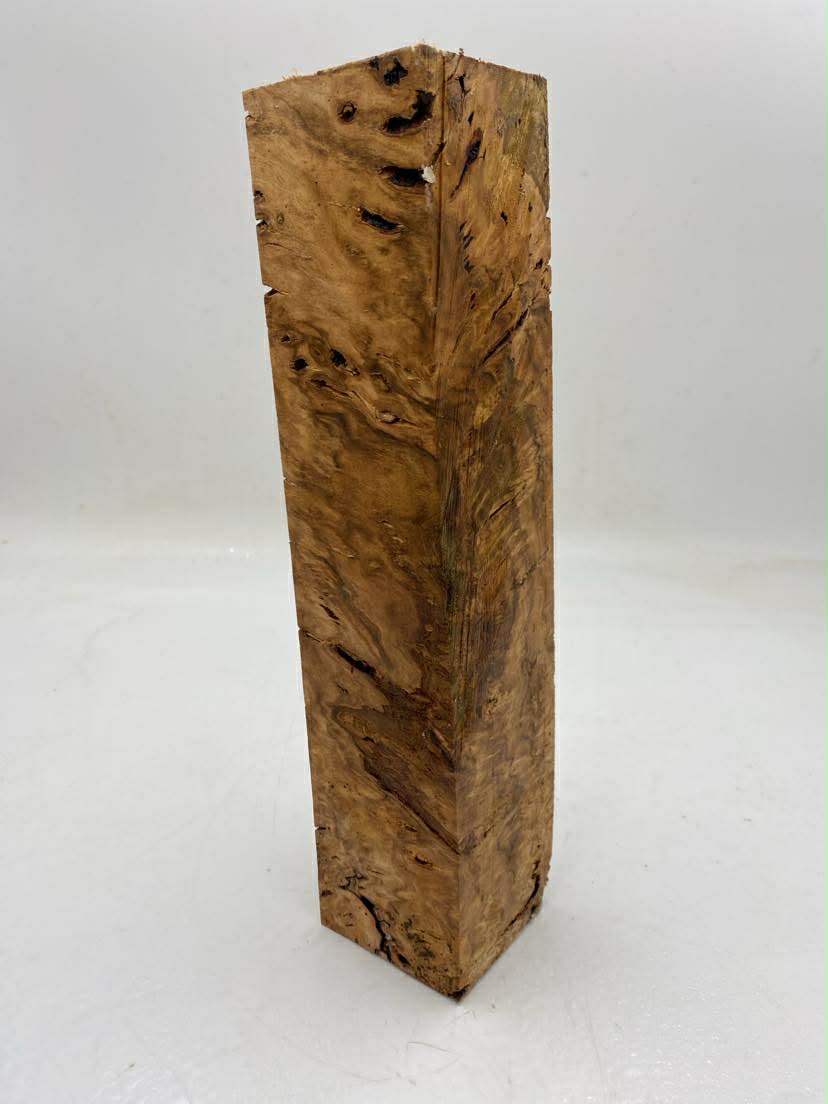 Manna Gum Burl Spindle 300 x 65 x 65mm