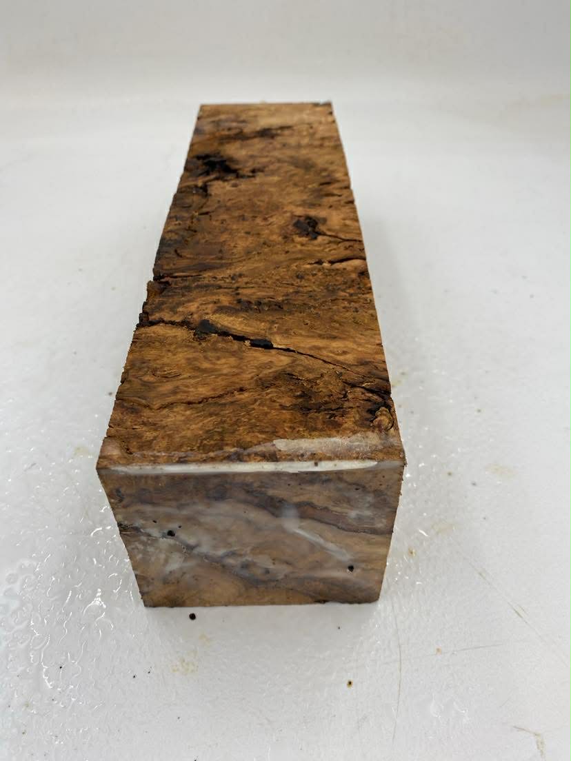 Manna Gum Burl Spindle 300 x 80 x 80mm