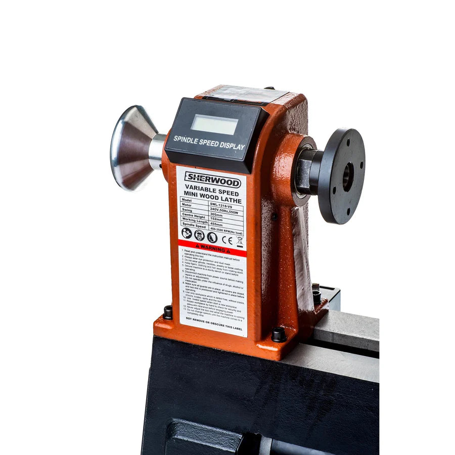 Sherwood Woodlathe Mini 300 x 450mm - EVS