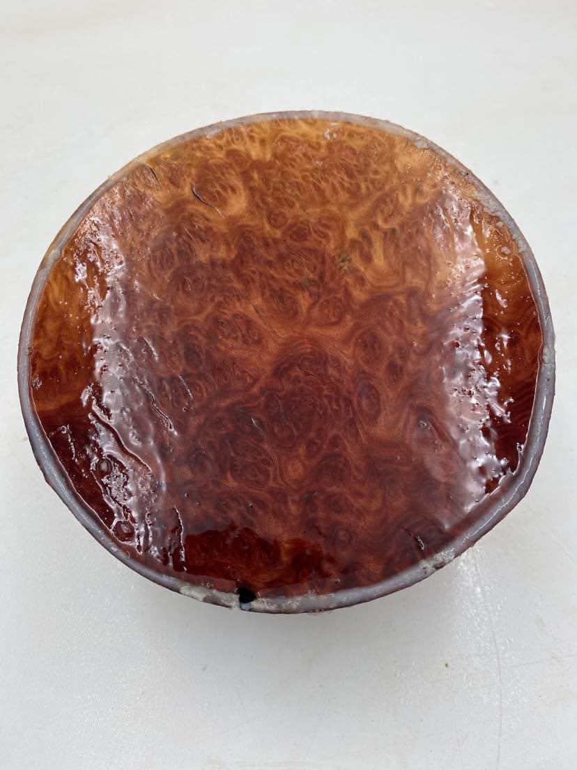 Red Mallee Burl Bowl Blank 150 x 60mm
