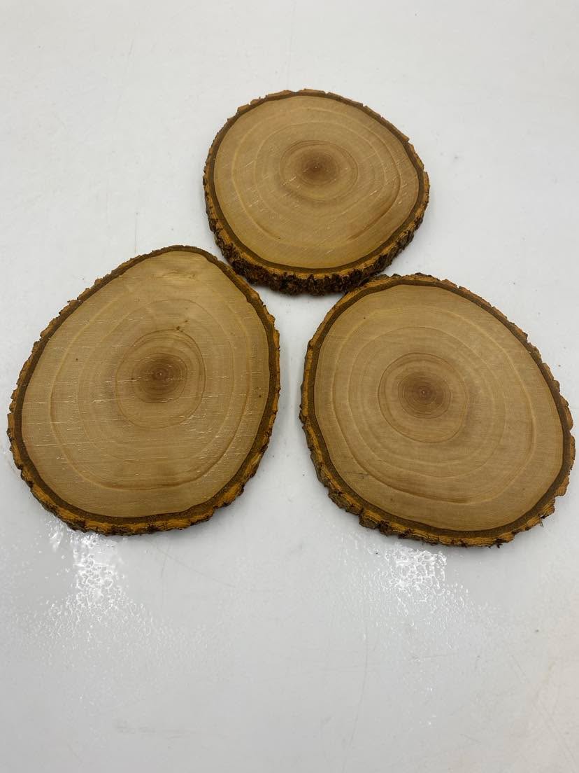 Elm Discs 140 x 12mm approx Pack of 7