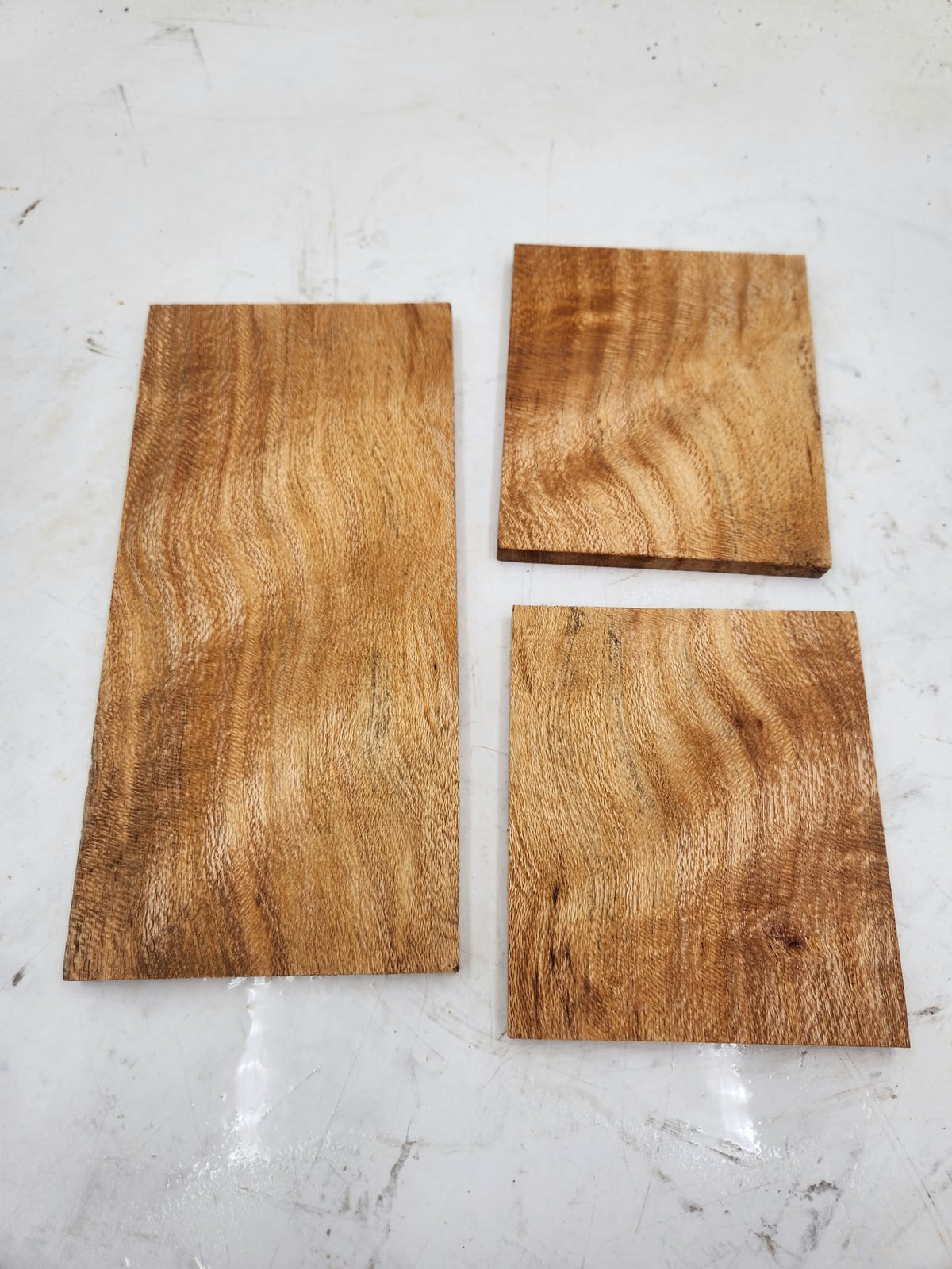 Silky Oak Box Pack 250mmx120mmx12mm and 125mmx145mmx12mm