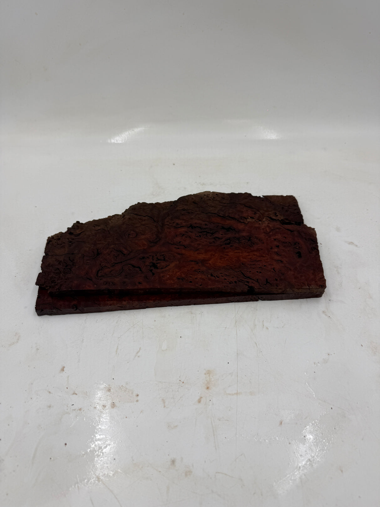 Red Gum Burl Box making Timber 285 x 150 x 9mm (2 Pieces)