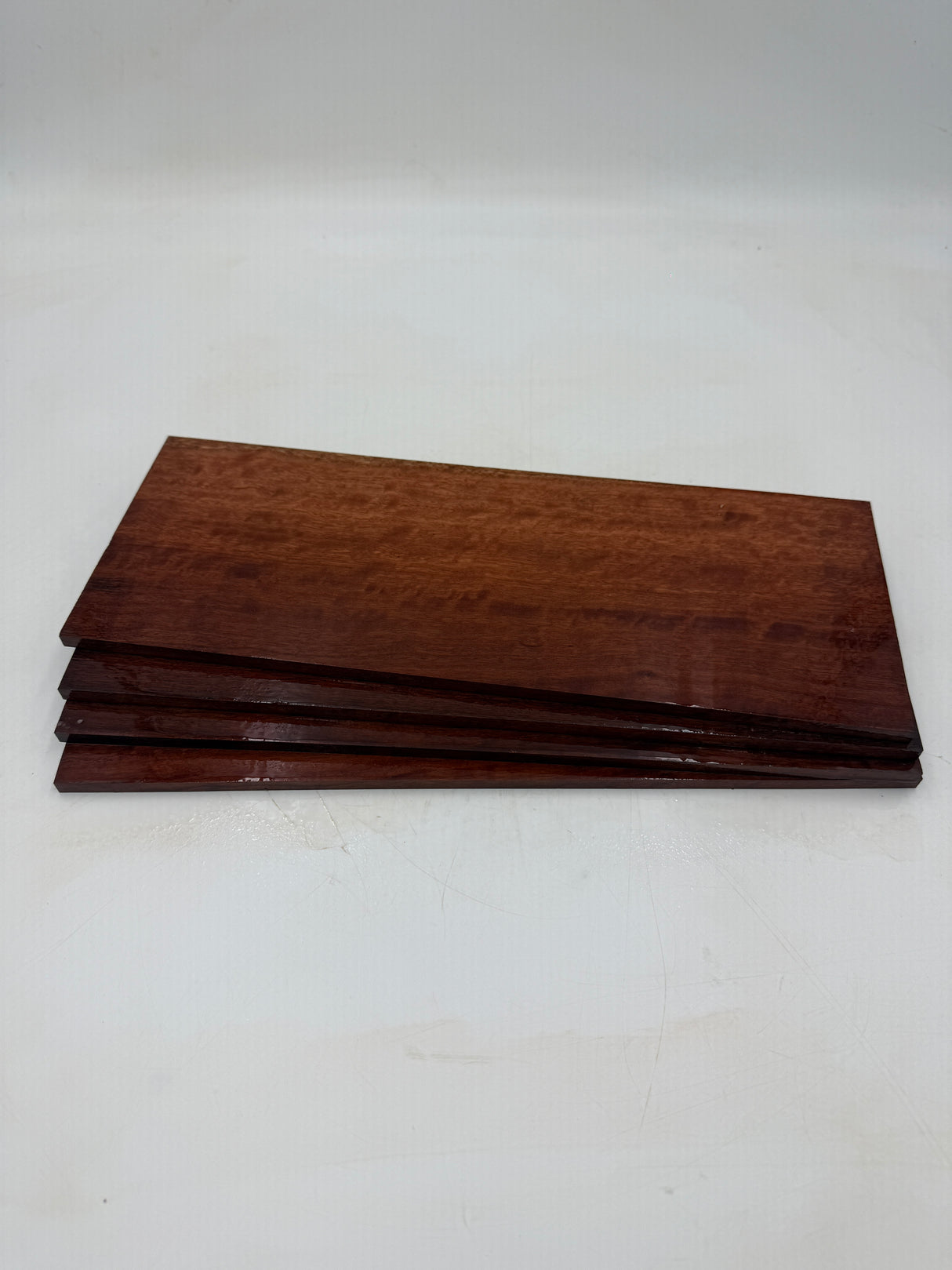 Red Gum Box making Timber Set 350 x 130 x 7mm (3 Pieces)