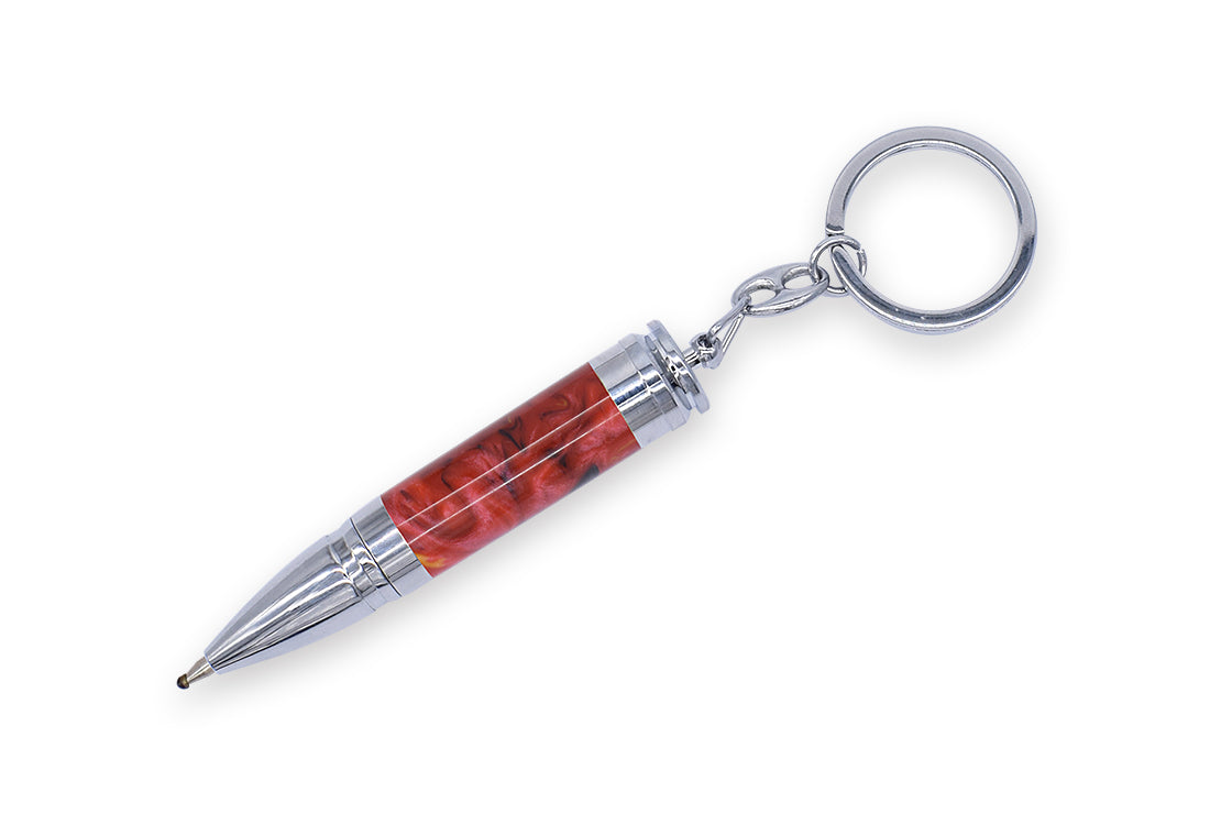Bullet Keychain Kit Chrome
