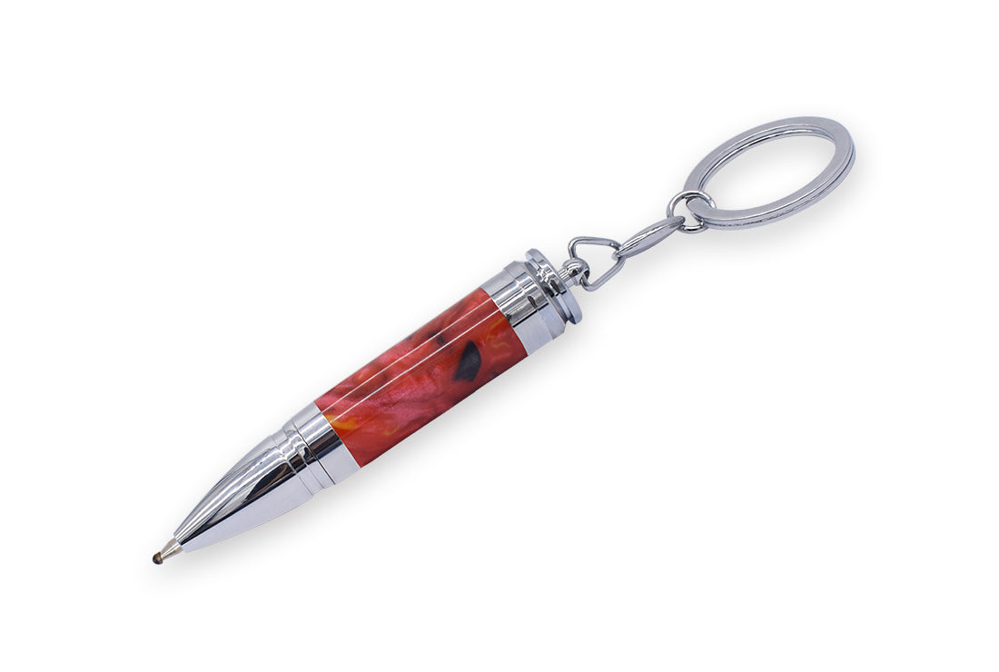 Bullet Keychain Kit Chrome