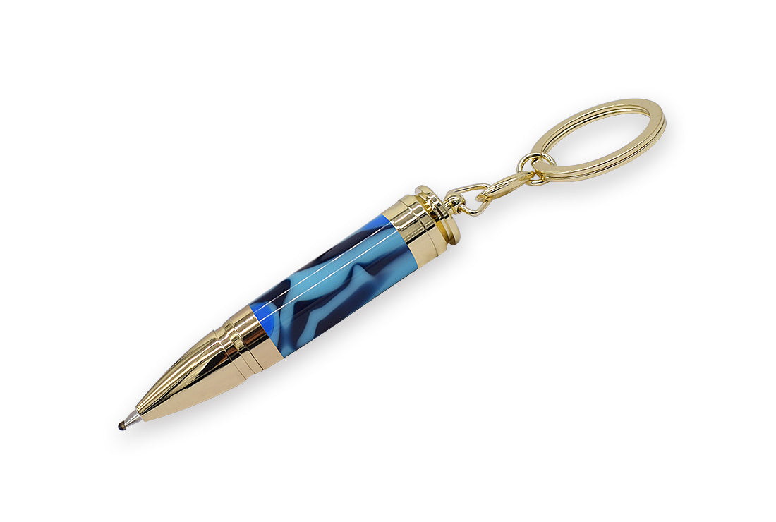 Bullet Keychain Kit Gold