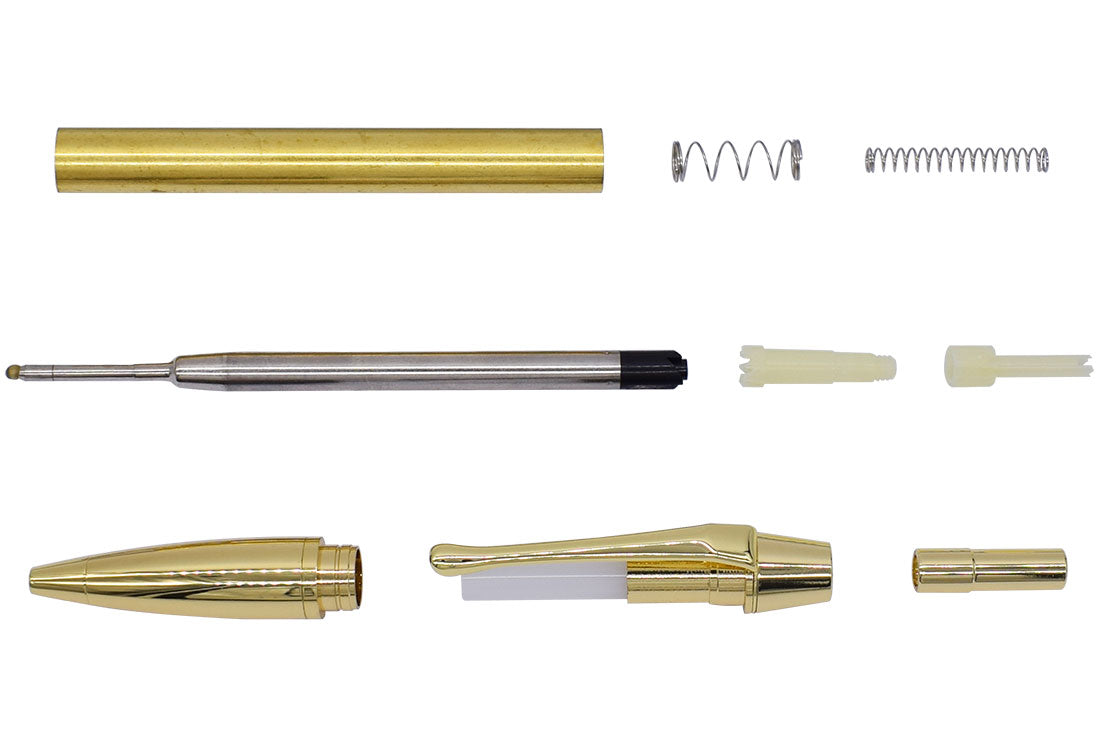 Senator Click Pen Kit - Gold