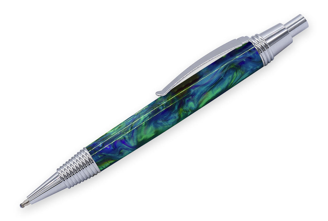 Spiral Click Pen Chrome