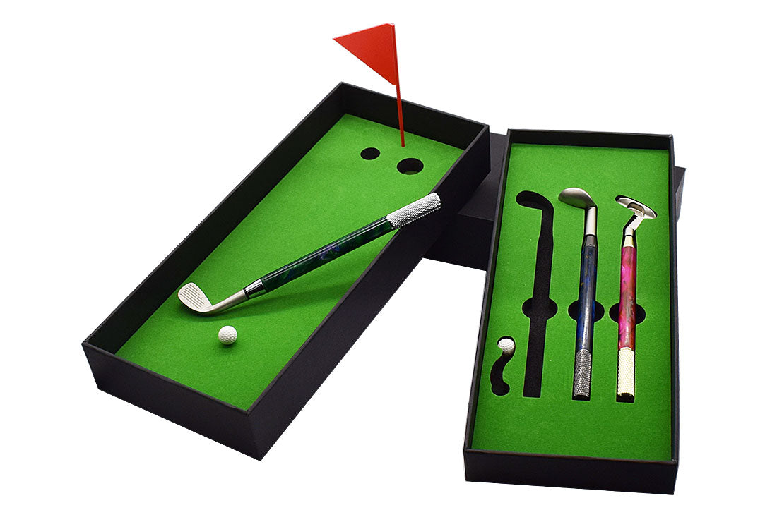 Golf Pen Box - Black