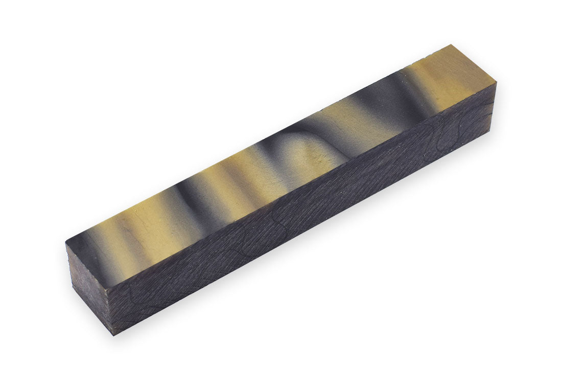 Pen Blank Single acrylic Brownness with Black Lines