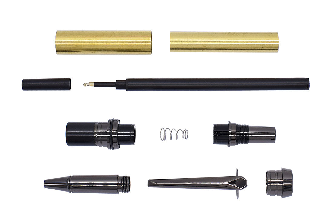 JR Gent Rollerball - Gun Metal Improved Model