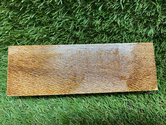 Silky Oak Stabilised Knife Blank 150 x 50 x 30mm