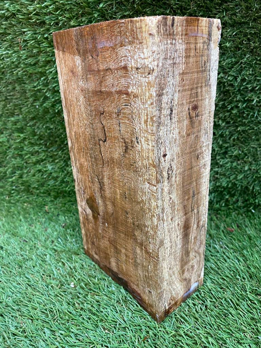 Spalted Oak Spindle 130 x 110 x 60mm
