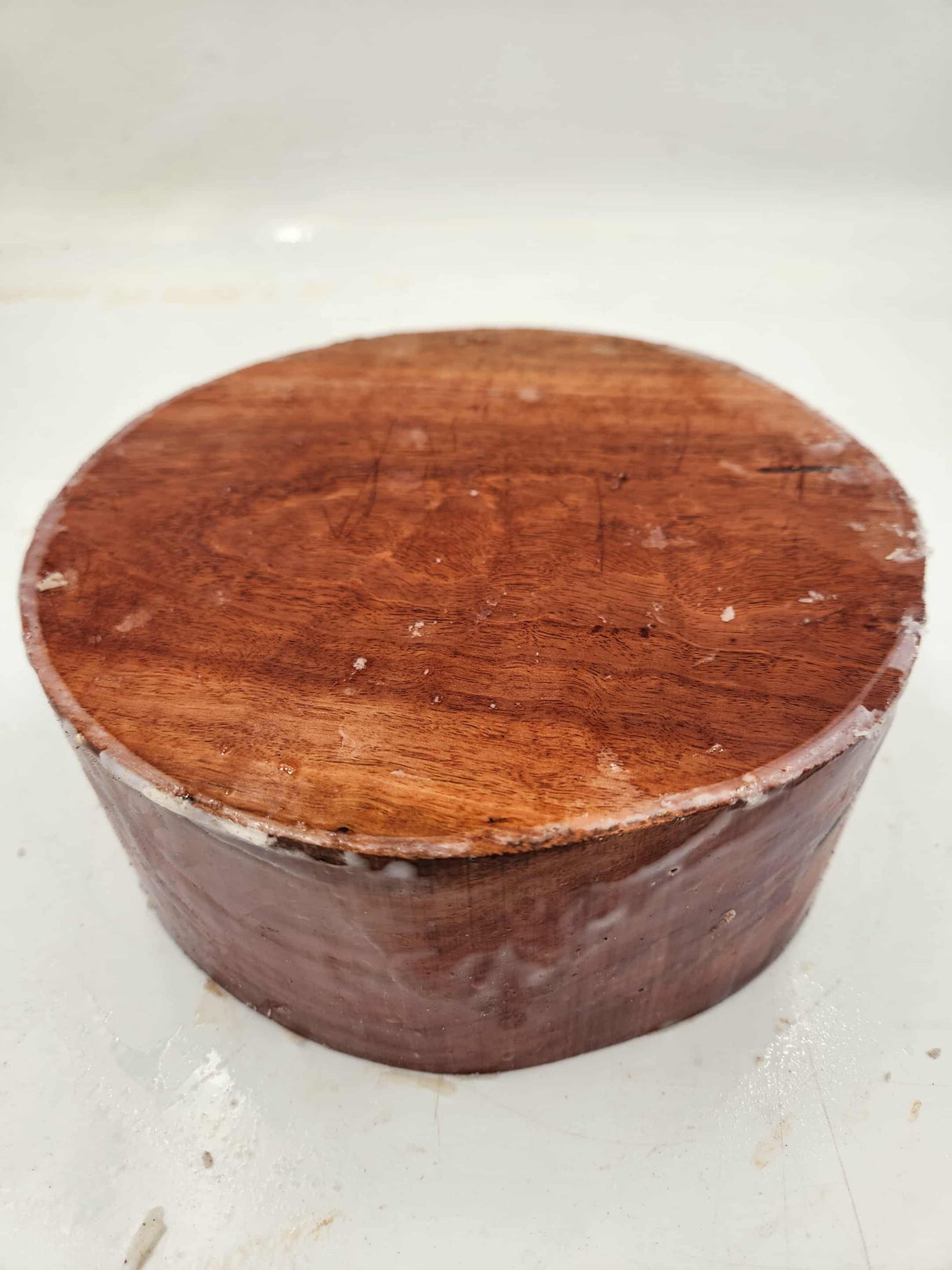 Red Gum Bowl Blank 200mmx75mm