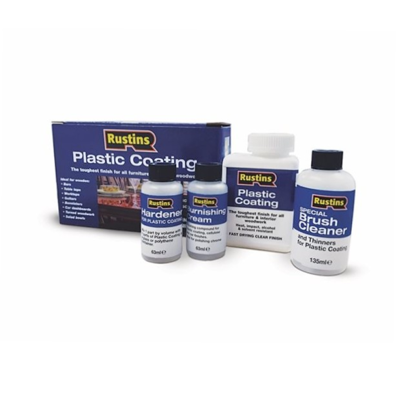 Rustins Plastic Coating Boxed kit 250ml