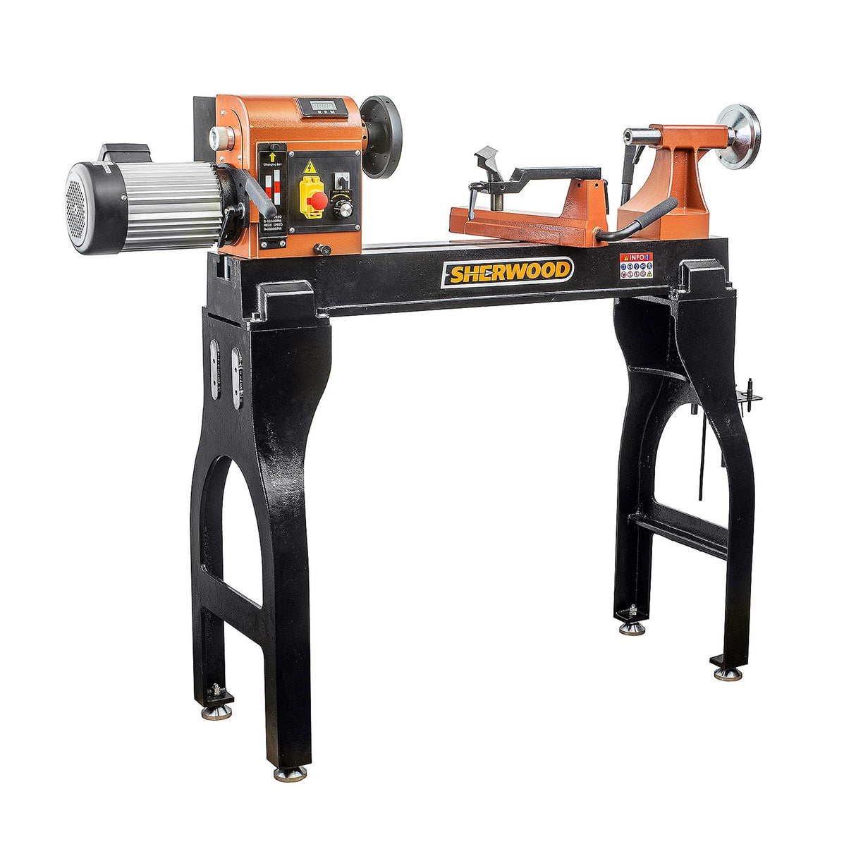 Sherwood 400mm x 610mm  1500W  Variable Speed Lathe