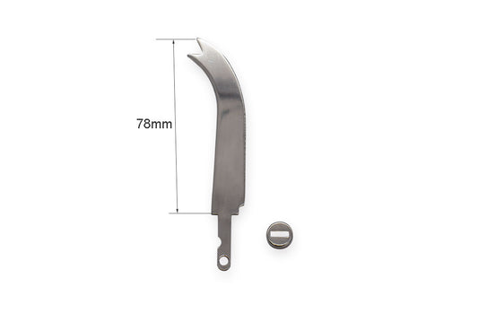 Stainless Steel Cheese Knife - 78mm Kit