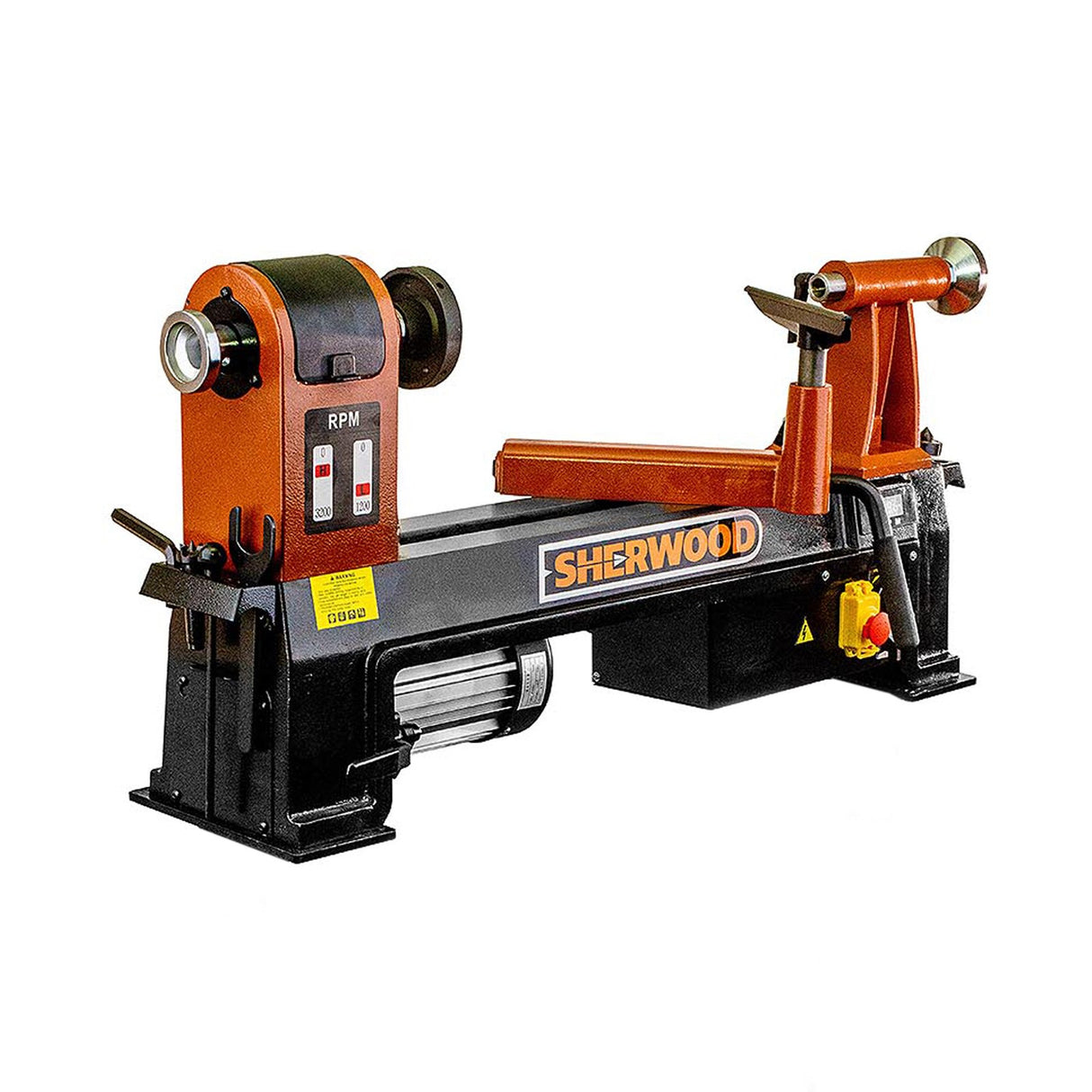 Sherwood Woodlathe 350 x 510mm - Induction Motor EVS