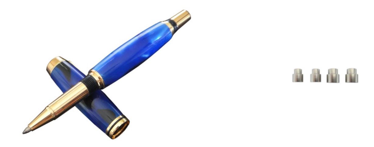 JR Gent Rollerball - Gold Improved Model with Bushings