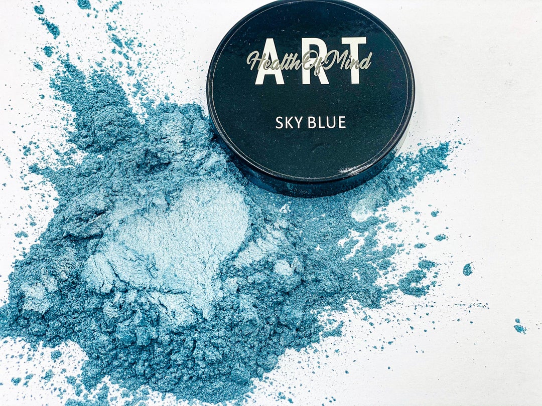 Sky Blue Pigment Powder 50G