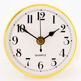 Clock 130mm White Arabic