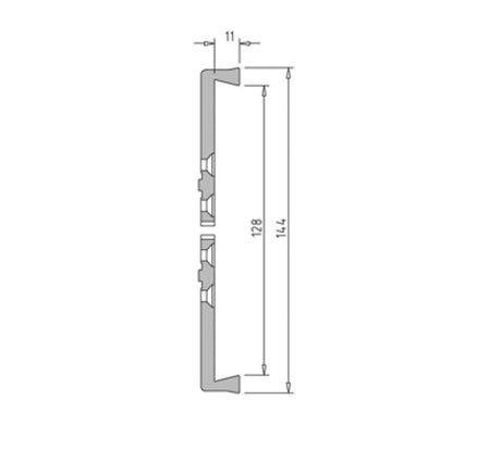 JAWSET VM 90/100 DOVETAIL 144mm