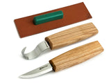 Spoon Carving Tool Set (2 Knives & Accessories)