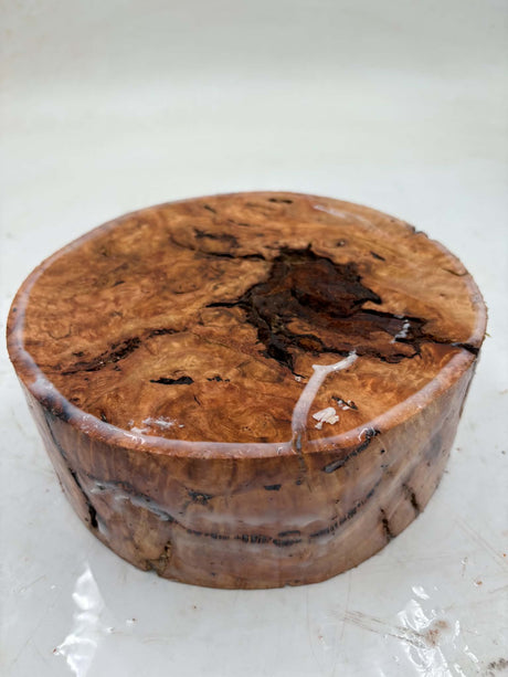 Manna Gum Burl Bowl Blank 180 x 70mm