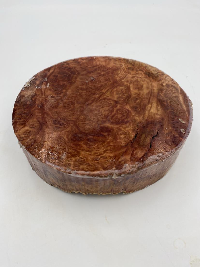 Red Mallee Burl Bowl Blank 220 x 50mm