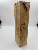 Poplar Burl Spindle 440 x 120 x 95mm