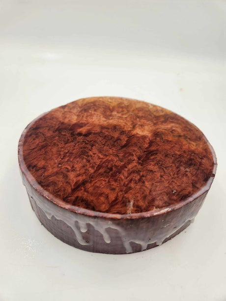 Red Mallee Burl Bowl Blank 180mmx50mm
