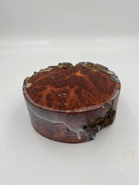 Red Mallee Burl Bowl Blank 180 x 65mm