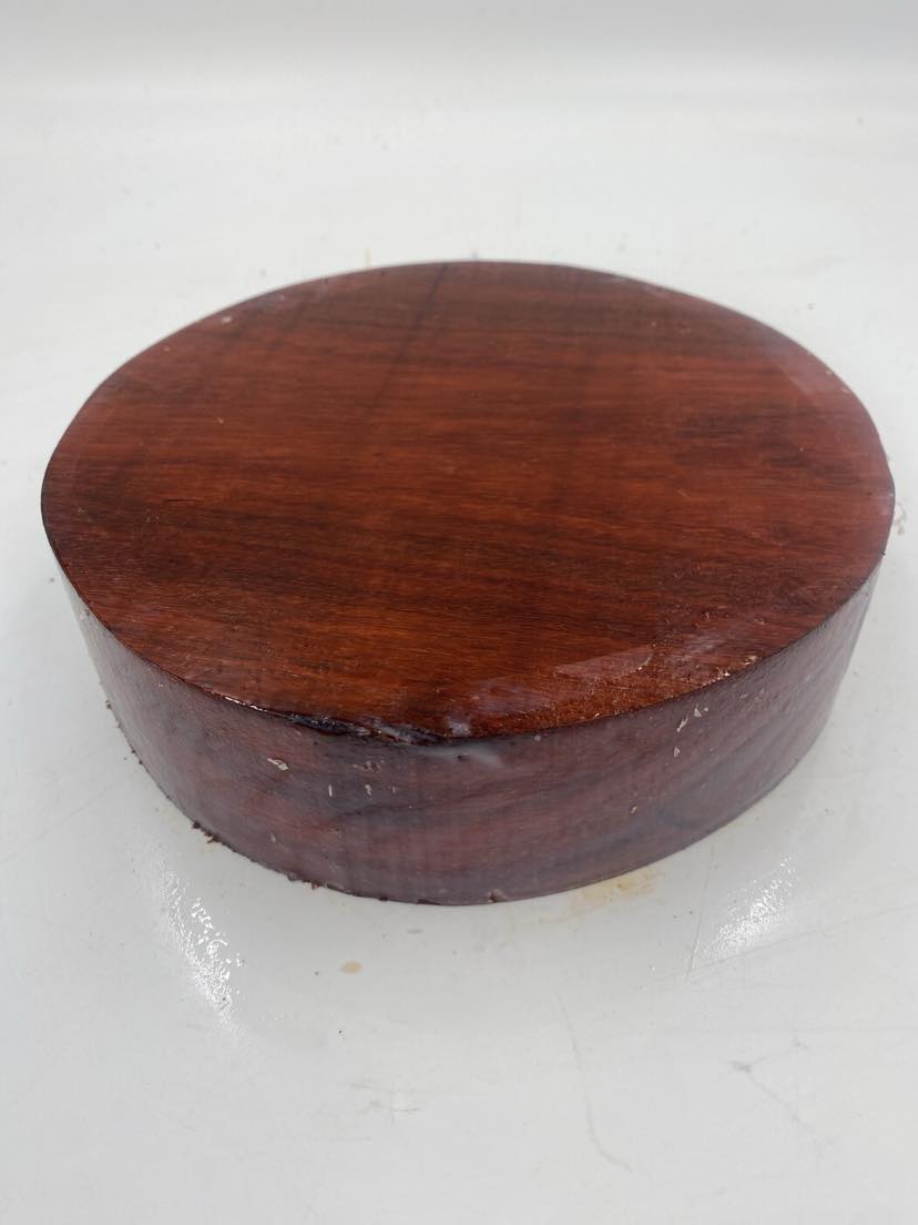 African Padauk Bowl Blank 200 x 50mm