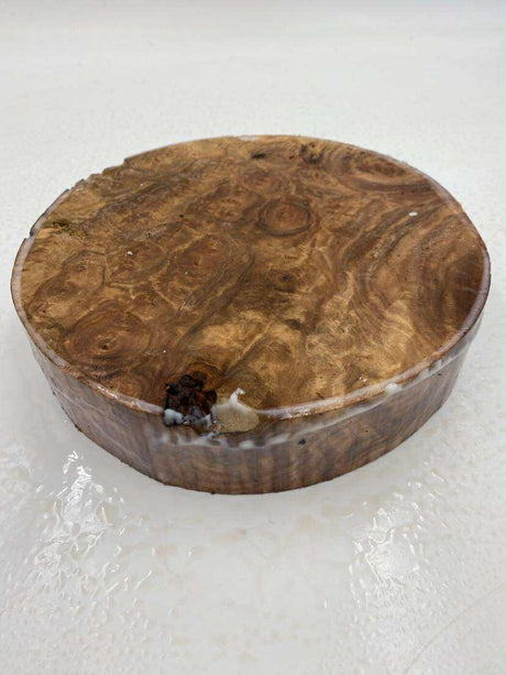 Red Mallee Burl Bowl Blank 220 x 50mm