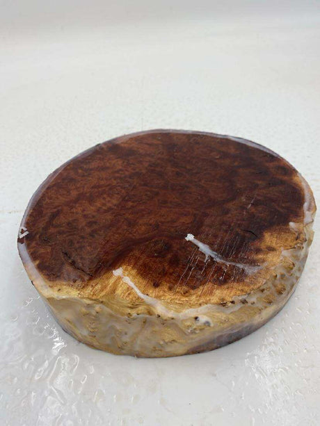 Red Mallee Burl Bowl Blank 200 x 35mm