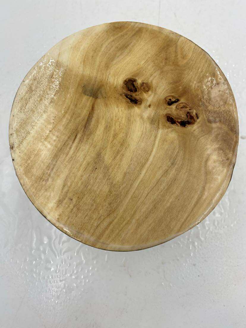 Poplar with Burling Bowl Blank 150 x 195mm