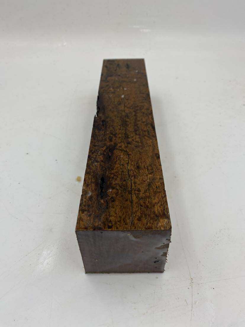 Ottways Fiddleback Blackwood with Birdseye Spindle 300 x 60 x60mm