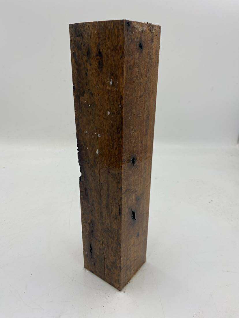Ottways Fiddleback Blackwood with Birdseye Spindle 300 x 60 x60mm